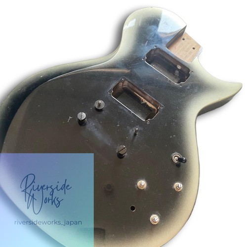 Burny les paul body silver - burny,