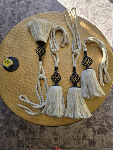 Tassel curtain tiebacks - xl,