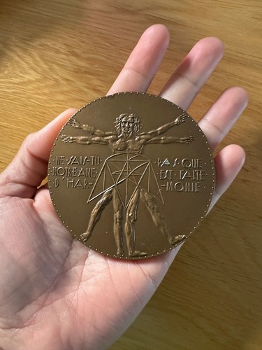 France léonard vinci medal - léonard,