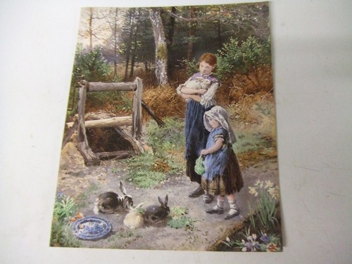 Antique chromo lithograph - chromo,
