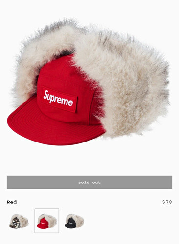 Supreme gore tex earflap camp - gore-tex,