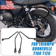 Black Saddlebag Support