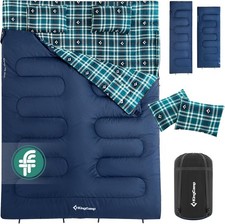 Double Sleeping Bag with 2