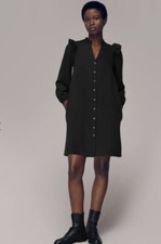 Whistles Dress Black Katie