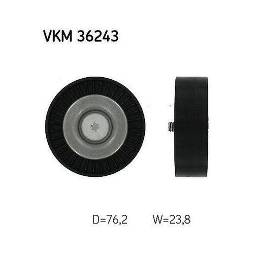 Deflection guide pulley - deflection/guide,