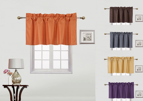 1pc top window valance lined - 1pc,