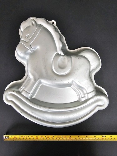 Wilton rocking horse - horse, tin