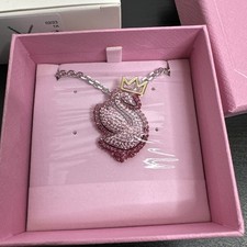 Womens Swarovski Swan Pendant