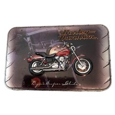Vtg Tin w/ Cards 1999 HARLEY