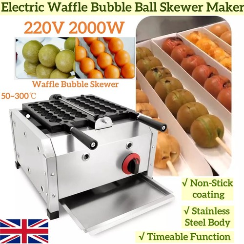 2000w electric waffle bubble - waffle,