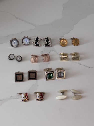 Vintage modern cufflinks x10 - modern,