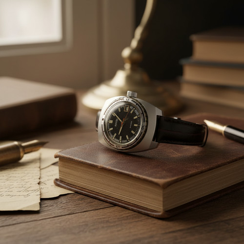 Vintage style vostok - vostok, amphibia