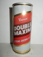 Vintage 1970's VAUX DOUBLE MAXIM Straight Steel Beer can from ENGLAND (440ml)