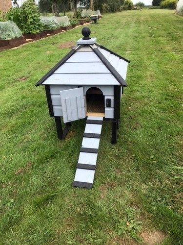 Una cabana chicken coop - una,