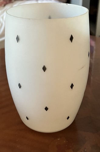 White black diamonds cylinder - white,