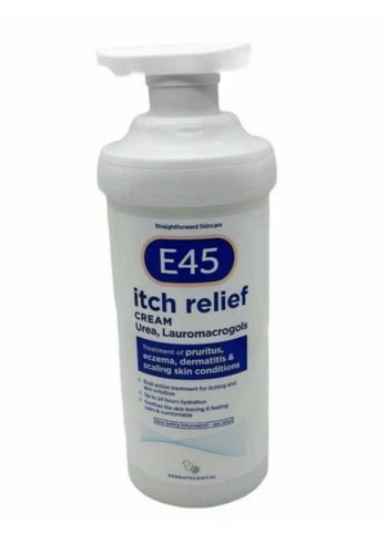 E45 itch relief cream 500g - relief,