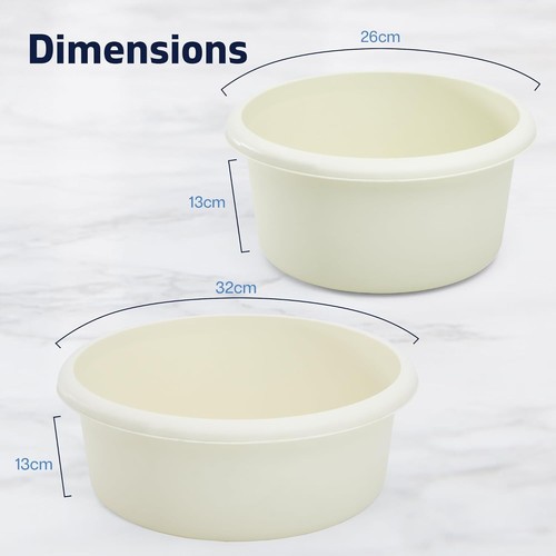 Washing bowl set 2 - bowl, for