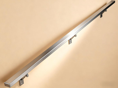 7ft shiny silver aluminum - 7ft,