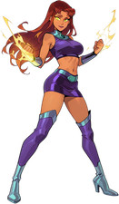 Starfire DC character Vinyl