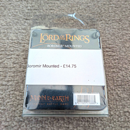 Games workshop boromir mounted - boromir,