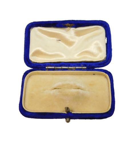 Art deco blue velvet jewellery - deco,