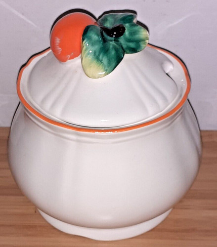 Vintage ceramic marmalade - vintage,