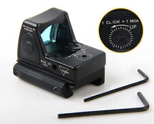 RMR Mini Red Dot Sight Scope Airsoft Reflex Adjustable Rifle Scopes