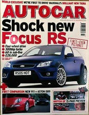 AUTOCAR MAGAZINE 06-JUL-04 - Porsche 911 Carrera S, Aston DB9, Phaeton V10 TDi