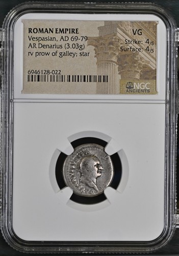 Roman empire vespasian - empire, ad