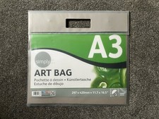 Daler Rowney Portfolio Carry Case A3 Art Bag Folder Handle