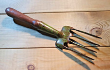 Vintage Garden Hand Fork Old