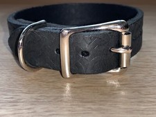 Black dog collar celtic - black,