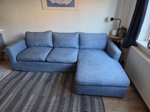 Loaf blue fabric herringbone - loaf,