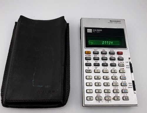Rare vintage sharp - vintage, pc-1201