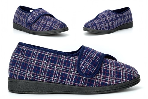 Mens wide fit slippers - mens,