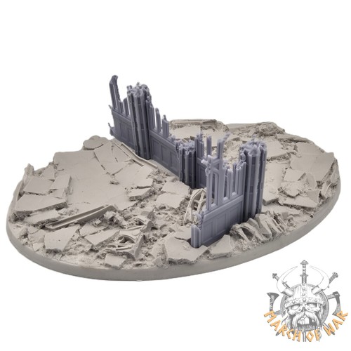 280x200mm resin urban rubble - 280x200mm,
