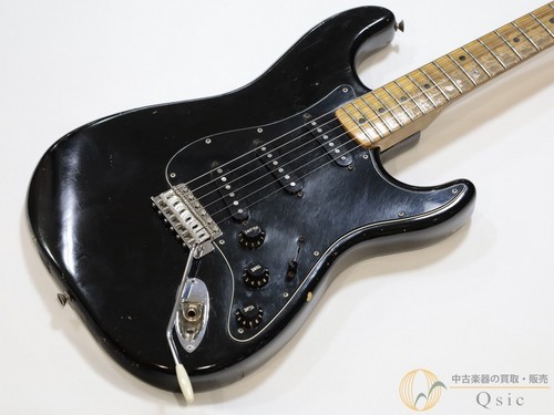 Fender stratocaster blk - stratocaster, 1978
