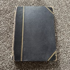 English Victorian Vintage Sketches Scrapbook With 15 Pages