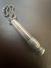 A Sampson Mordan & Co sterling silver pencil holder, c.1910, length 7.5 cm