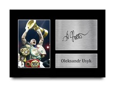 Oleksandr Usyk Signed Boxing