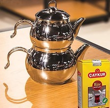 Turkish Caydanlik Teapot Tea