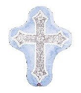 28" Jumbo Tiny Blessing Blue