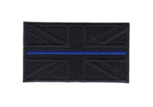 Thin blue line union jack - line,