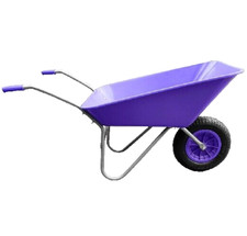 Purple Wheelbarrow 85L