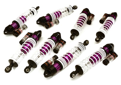 Machined piggyback shock - machined, set