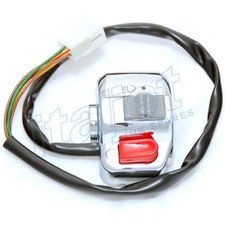 Italjet Dragster 50cc R/H Chrome Switch Gear Device Light / Starter Buttons 
