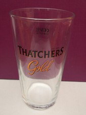 Thatchers Gold cider half pint