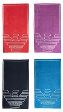 Beach towel EMPORIO ARMANI pool or spa sponge cotton beachwear cm.170x100 articl