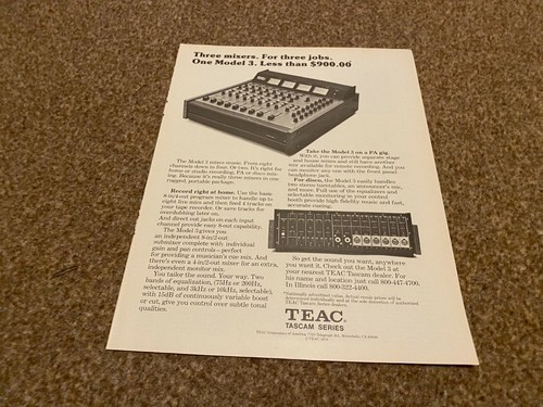 Jbf61 advert 11x8 teac - advert,