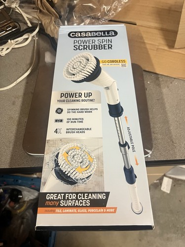 Casabella power spin scrubber - casabella,